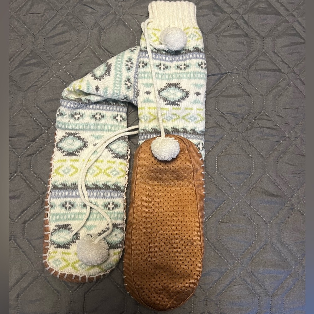 Warm winter booties!